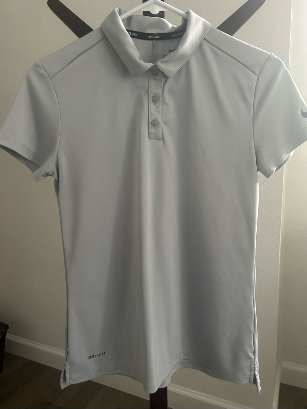 Nike Women’s Dri-FIT Polo Shirt - Light Gray